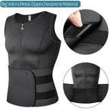 Men Waist Trainer Sauna Vest Fitness Corset