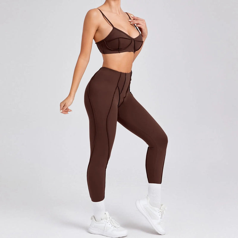 Tracksuit Workout Legging Athletic Suit