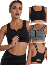 High Impact Double-layer Outer Underwire Sports Bra