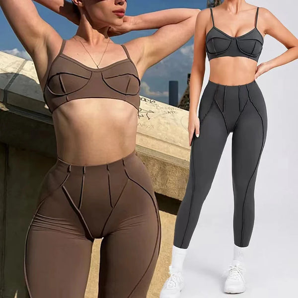 Tracksuit Workout Legging Athletic Suit