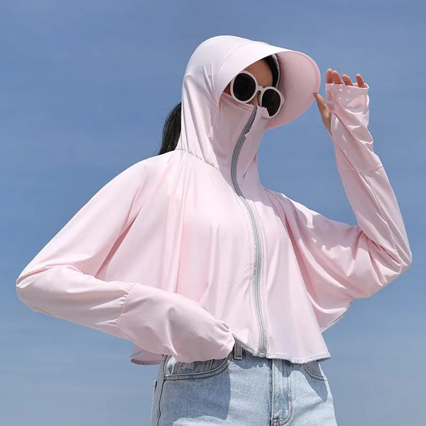 Women Sunscreen Hoodie