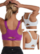 High Impact Double-layer Outer Underwire Sports Bra