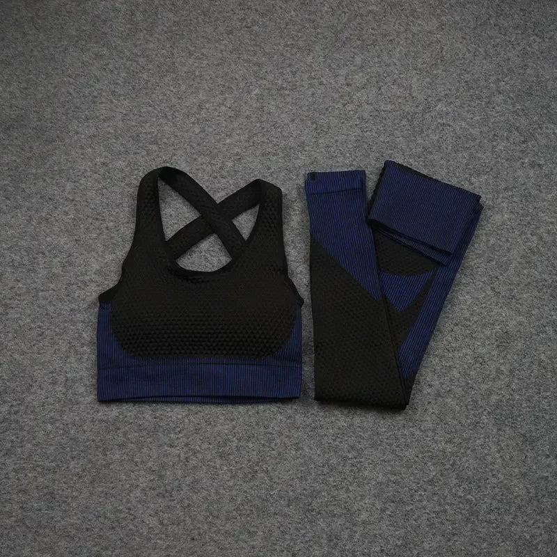 3PCS Seamless Yoga Sets