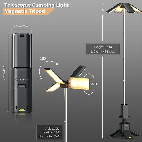 Compact Folding Camping Light