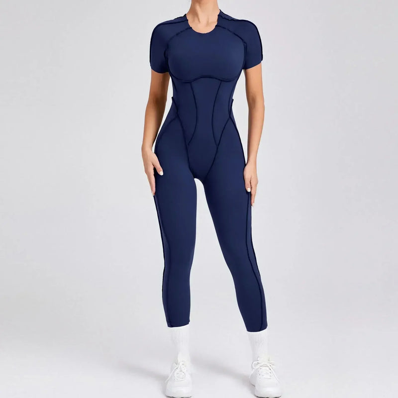 Yoga Jumpsuits Sports Fitness Hip-lifting Backless Short