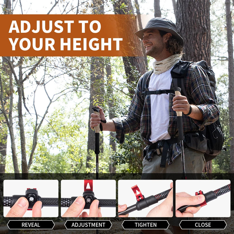 Lightweight Walking Hiking Stick