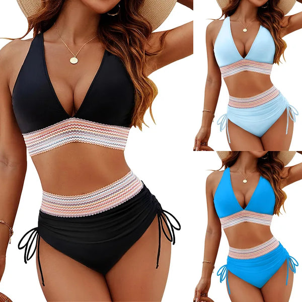 Tummy Control High Waisted Bikini Sets