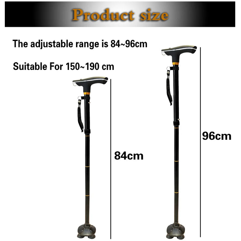 5 Modes Adjustable Anti-Slip Poles