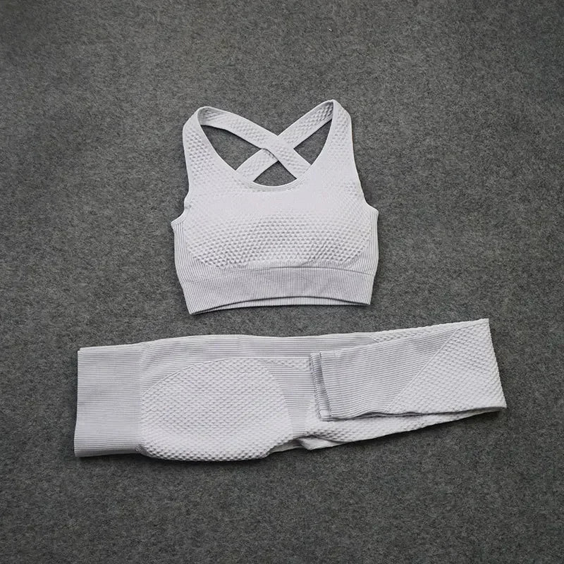 3PCS Seamless Yoga Sets