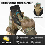 High Sensitivity Touch Screen Outdoor Tactical Training Glove