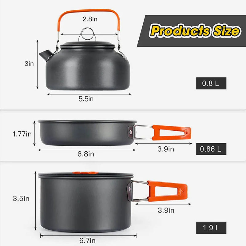 Camping Cookware Set