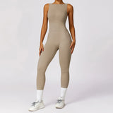 One Piece Women's Tracksuit Fitness Workout Rompers