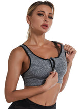 High Impact Double-layer Outer Underwire Sports Bra