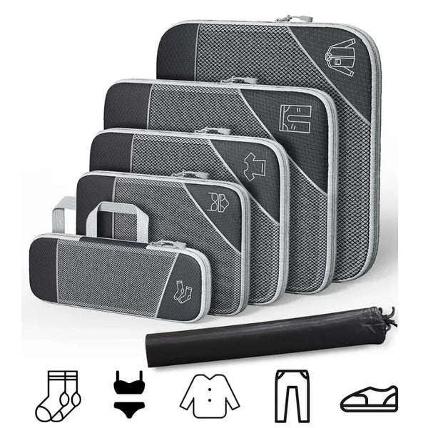 6Pcs Set Travel Storage Organizer