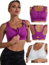 High Impact Double-layer Outer Underwire Sports Bra