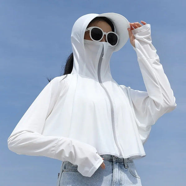 Women Sunscreen Hoodie