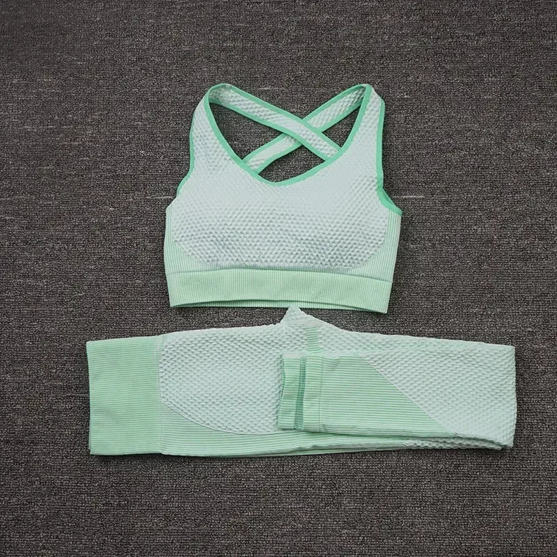 3PCS Seamless Yoga Sets