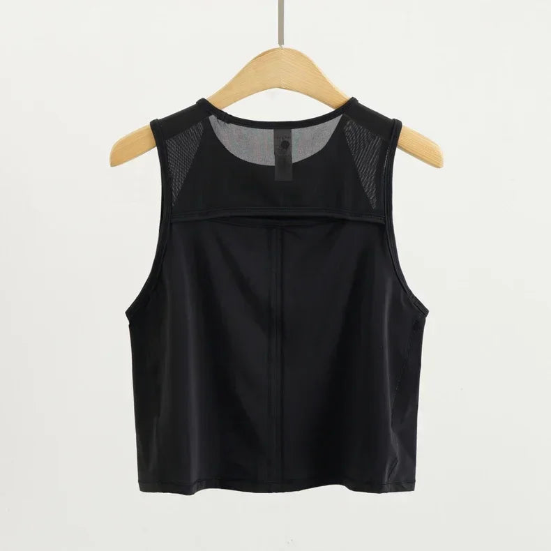 Dupe Sculpt Mesh Yoga Top