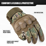 High Sensitivity Touch Screen Outdoor Tactical Training Glove