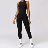 One Piece Women's Tracksuit Fitness Workout Rompers