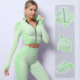 3PCS Seamless Yoga Sets