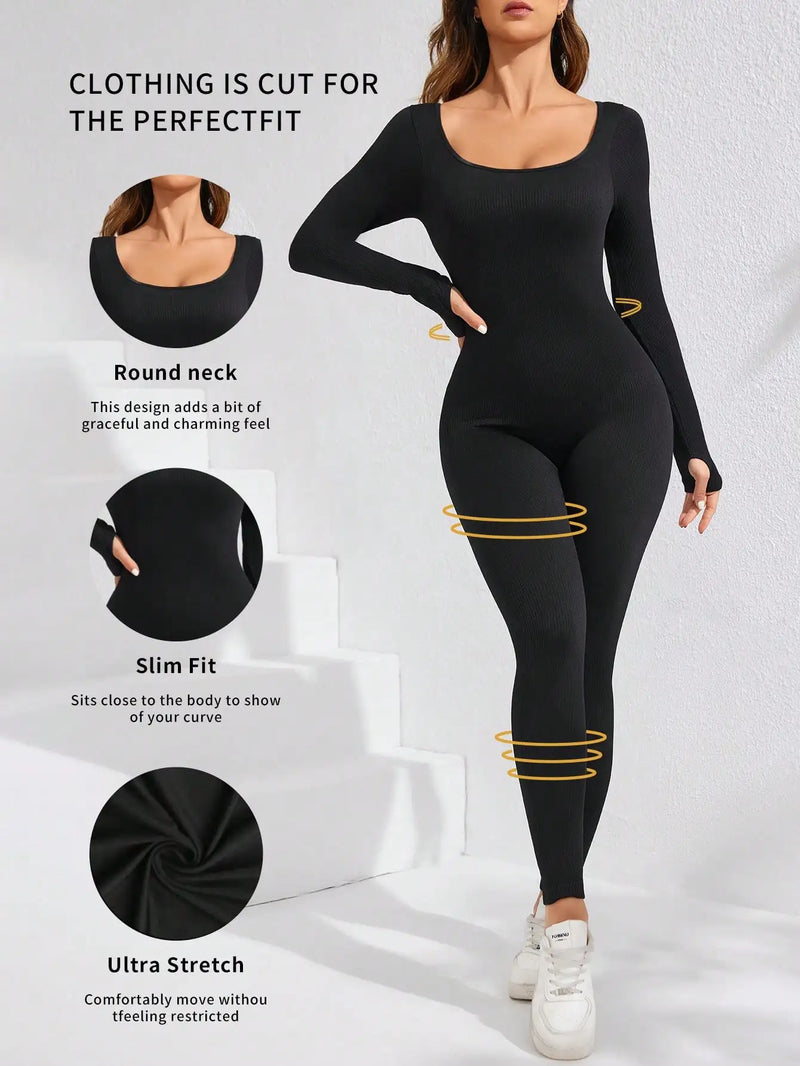 Jumpsuit For Women‘s Clothing Zipper