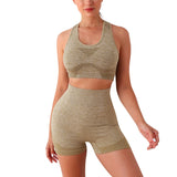 2PCS Seamless Women Yoga Set